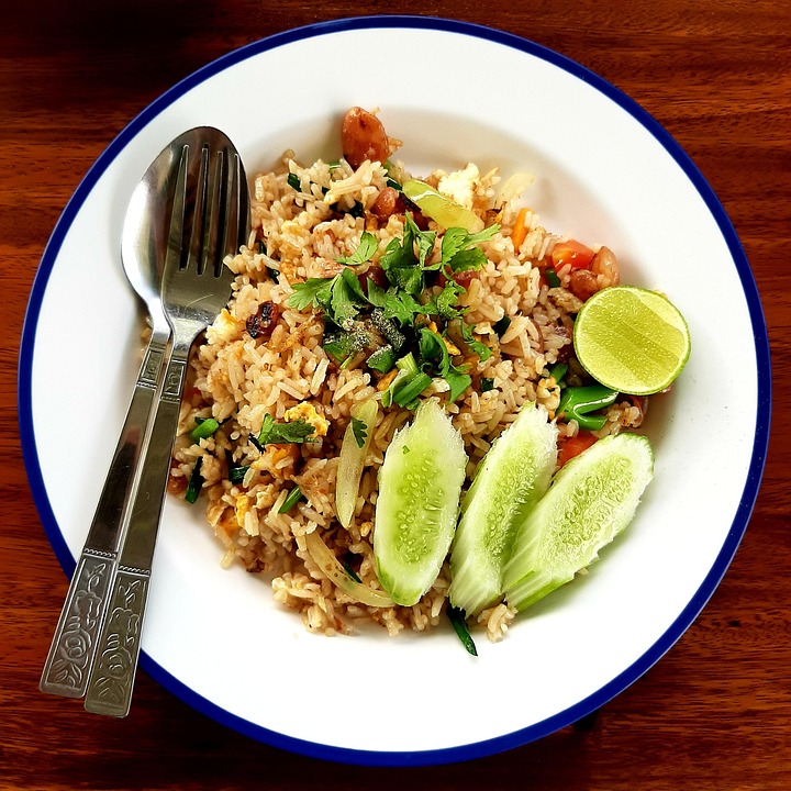 Ilustrasi menu nasi goreng