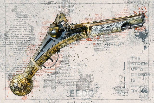 Pistol, Gammel, Våpen, Middelalderen