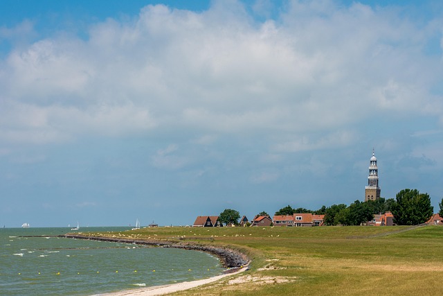 By, Vand, Luft, Skyer, Natur, Strand