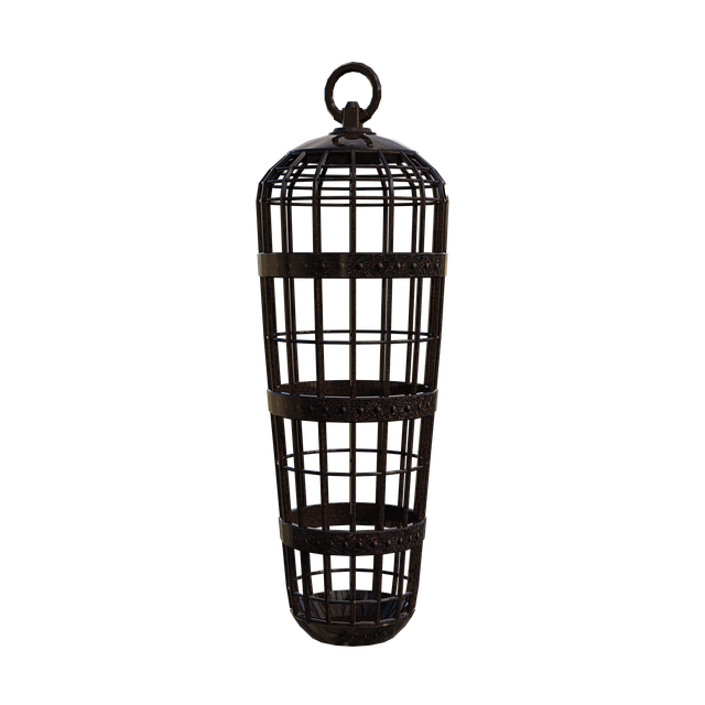 Download Hanging, Cage, Steel. RoyaltyFree Stock Illustration Image