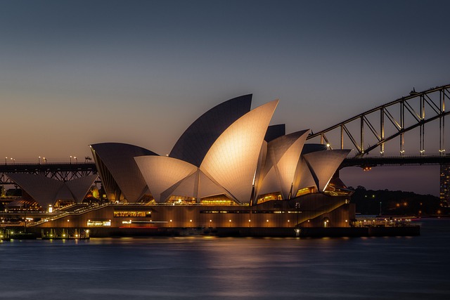 Australië, Sydney, Stad, Haven