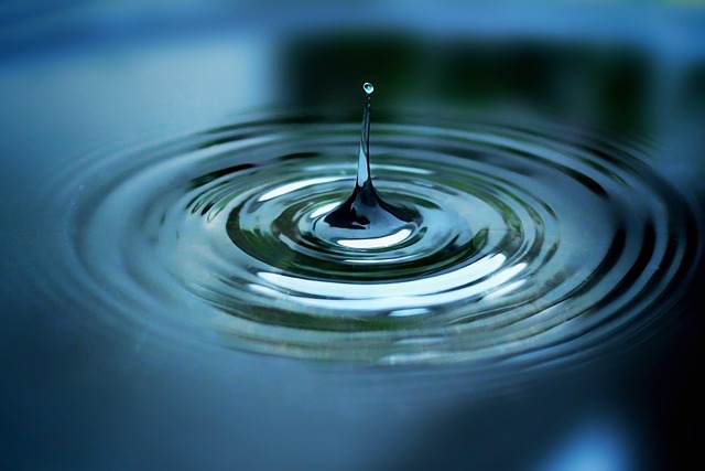 หยดน้ำ, Droplet, คลื่น, ชื้น, ของเหลว