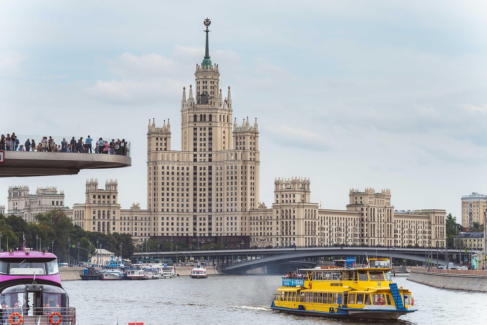 Moskau, Russland, Hohe Aufstieg Gebäude, Stalin