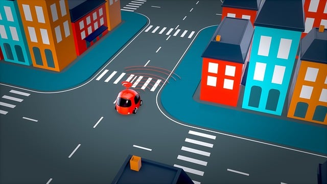 Free car automobile 3d illustration