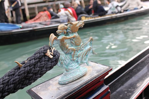 Engel, Venedig, Gondol, Dekoration