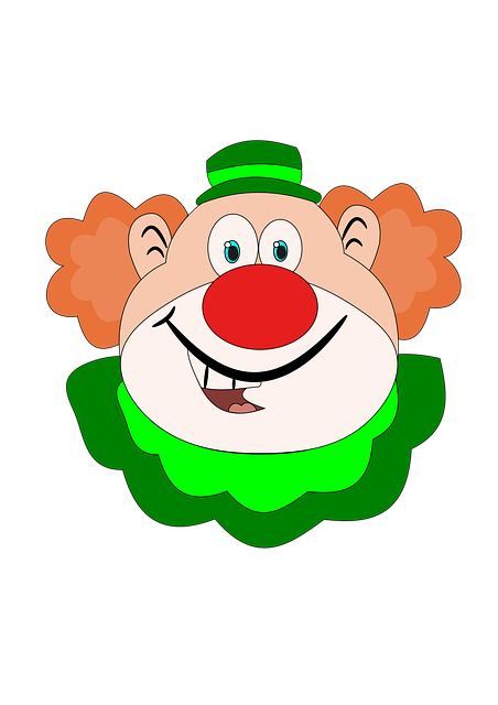Free circus animal clown entertainment illustration