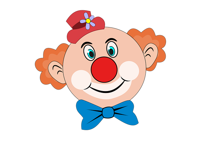 Free circus animal clown entertainment illustration