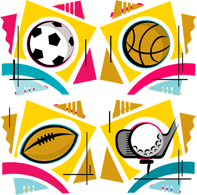 Free sports ball artwork vector