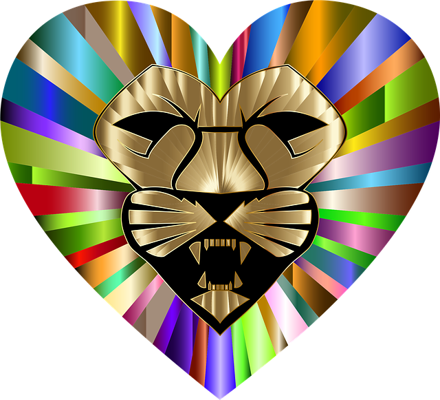 Download Lion, Heart, Love. RoyaltyFree Vector Graphic Pixabay