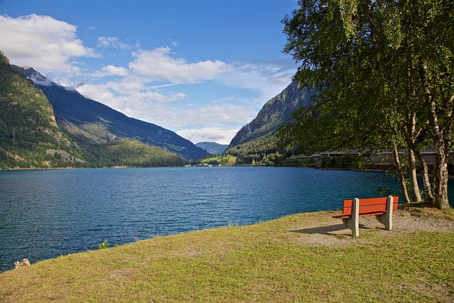 Free Lake Mountains photo and picture