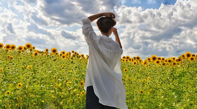 Free Young Woman Field photo and picture