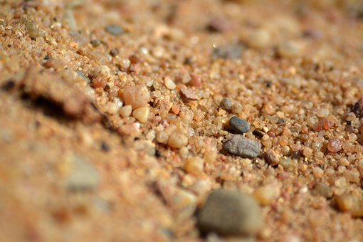 Sand, Steine, Körner, Strand, Stein