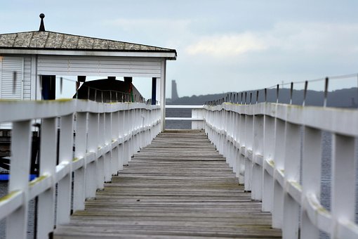 Steg, Wasser, Natur, See, Gemeinschaft