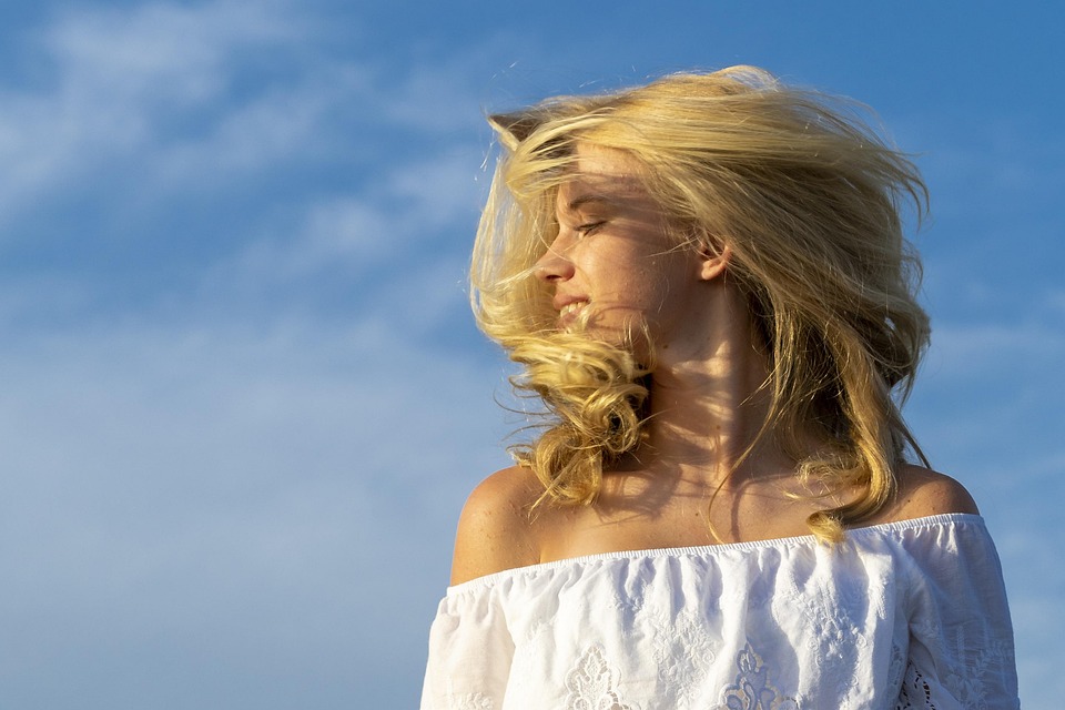 Bellezza, Donna, Ritratto, Bella, Felicità , Capelli