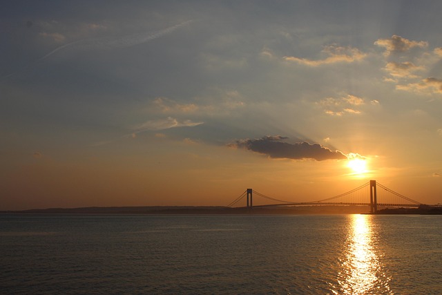 Free Bridge Sunset photo and picture