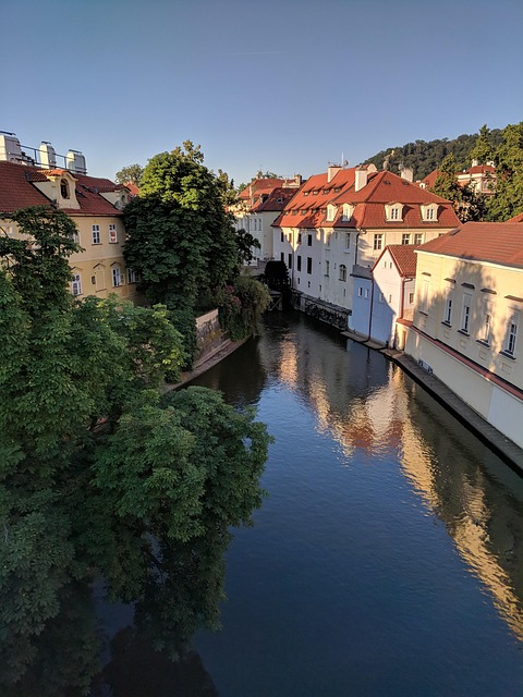 Praha, Voda, Řeka, Kanál, Město