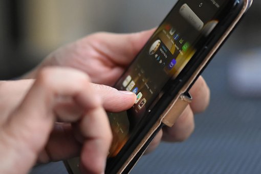 Smartphone, Jari, Tekan, Ponsel, Telepon