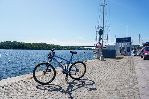 Free Bike Beach photo and picture