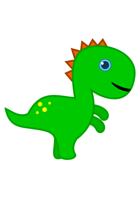 Free dinosaur toy cute illustration