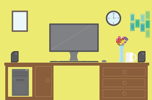 Free Office Working illustration and picture