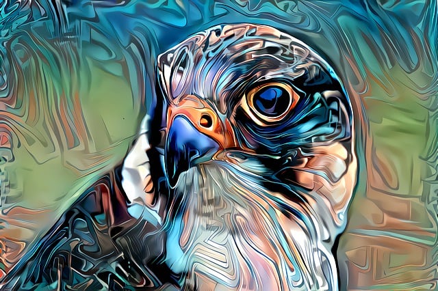Free art bird nature illustration