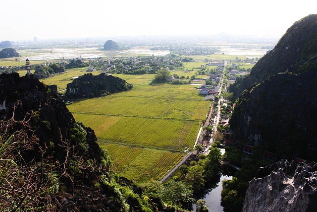 Berg, Rivier, Land, Boom, Zeer, Steen