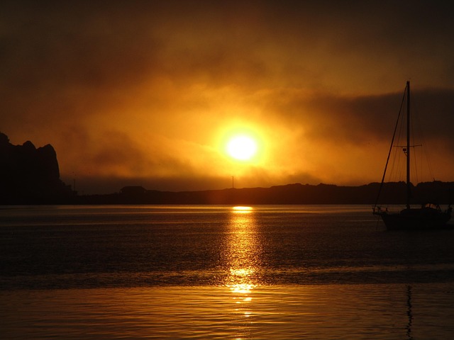 Free Sunset Sun photo and picture