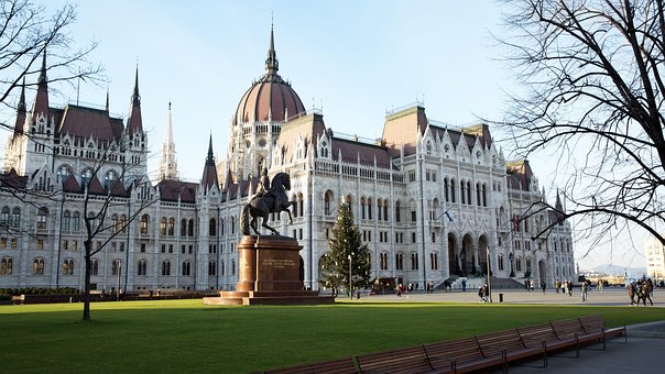 Budapeste, Hungria, Casas Do Parlamento