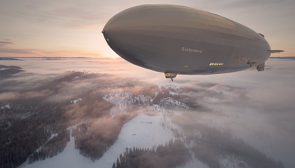 Zeppelin, Hindenburg, Lz129, Luftskib