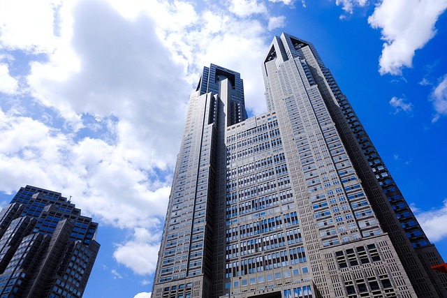 Tokio, Panoráma Mesta, Mesto, Mrakodrap
