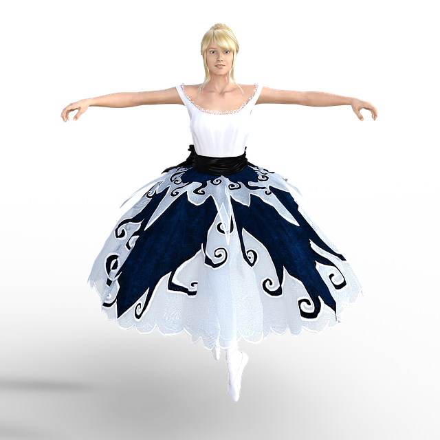 Free Ballerina Pose illustration and picture