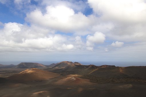 Lanzarote, Landskab, Ø, Natur, Timanfaya