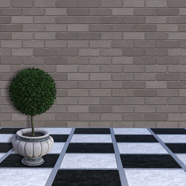 Free wall inside background illustration