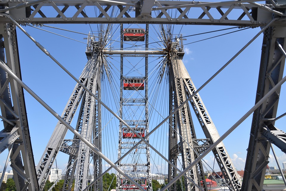 Riesenrad Wien Prater Kostenloses Foto Auf Pixabay