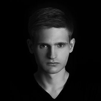 Free Black And White Man photo and picture