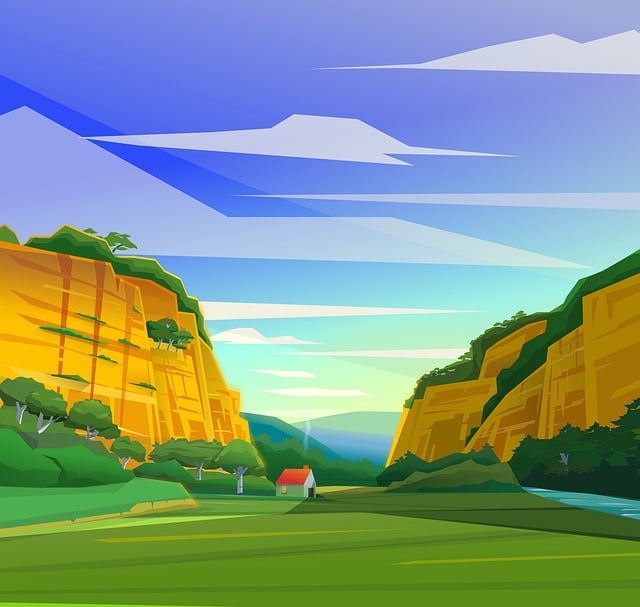 Download free HD stock image of House Ngarai Free house ngarai harau illustration