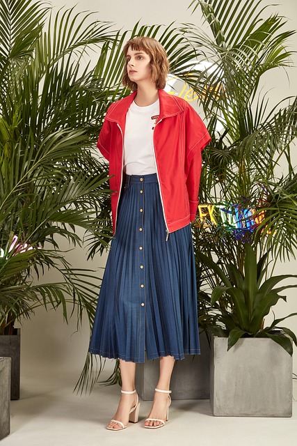 girls, green plants, models, lookbook, hair style