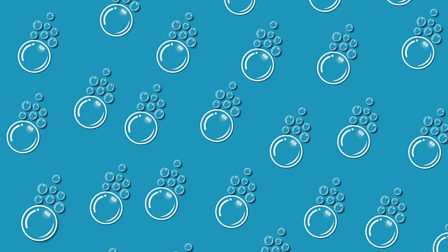 Free bubble group pattern illustration