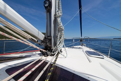 Barco A Vela, Mar, Velejar, Barco, Agua