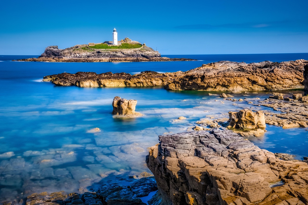 Godrevy Lighthouse - free online jigsaw puzzle photo