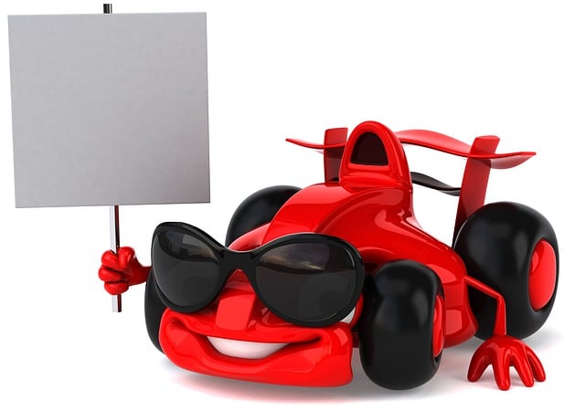 Free formula one car illustration