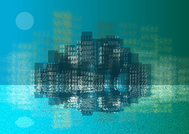 Free illustration city night illustration