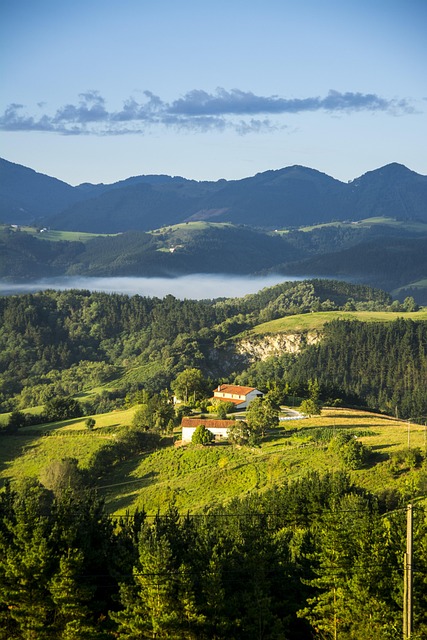 Landschaft Berge, Ansicht, Tourismus