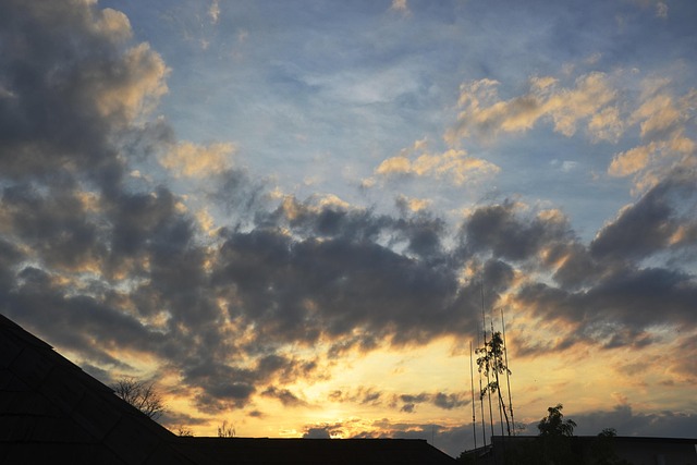 Free Evening Sky Clouds photo and picture