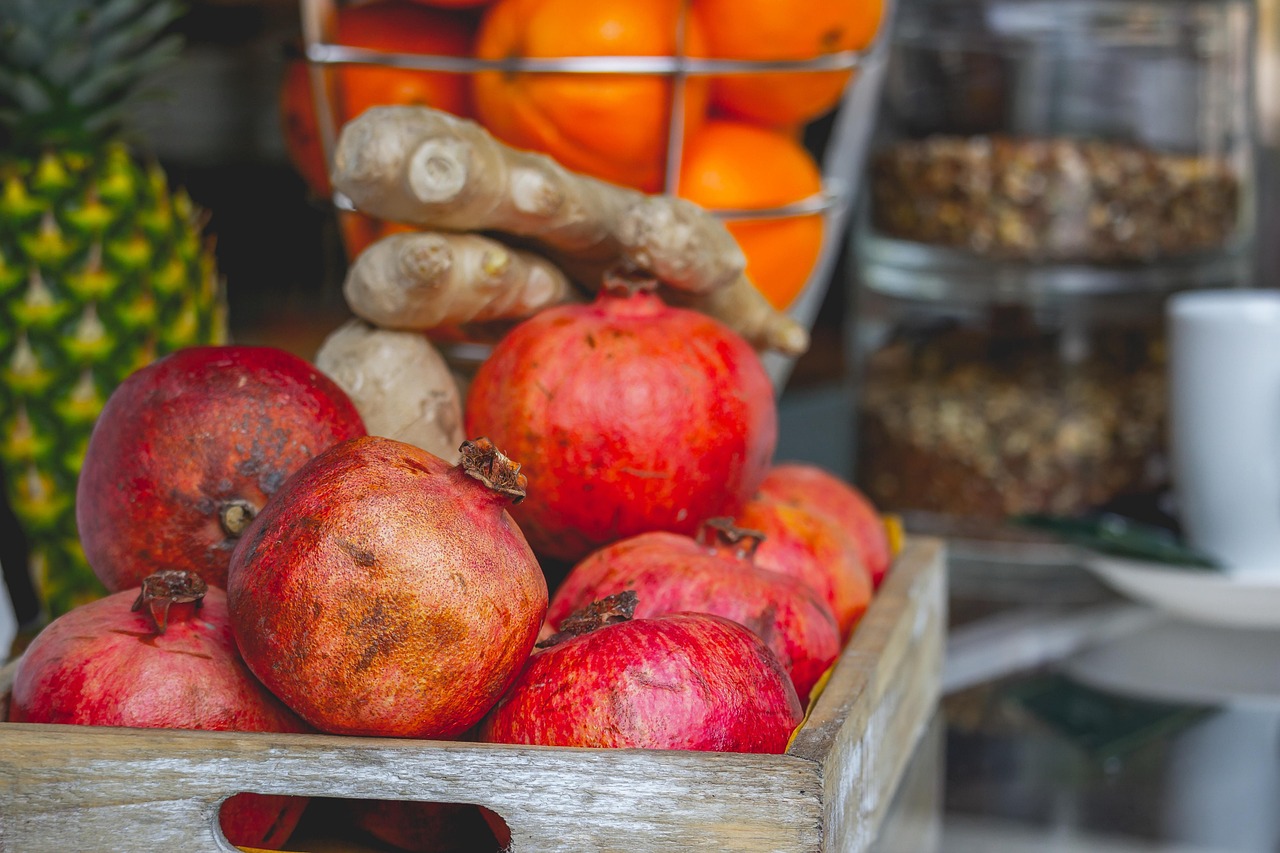 Pomegranate - free online jigsaw puzzle photo