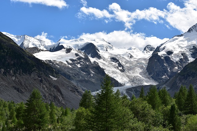 Free Glacier Morteratsch photo and picture
