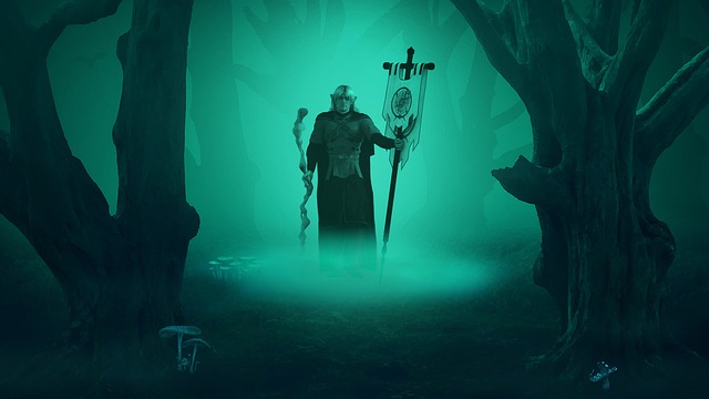 Free fantasy fantastic dungeons and dragons illustration