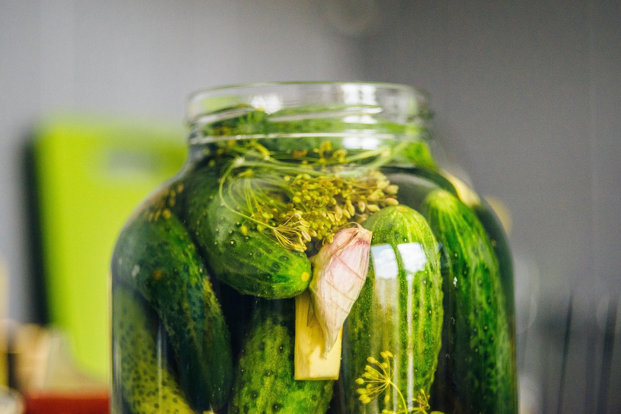 Homemade Dill Pickles