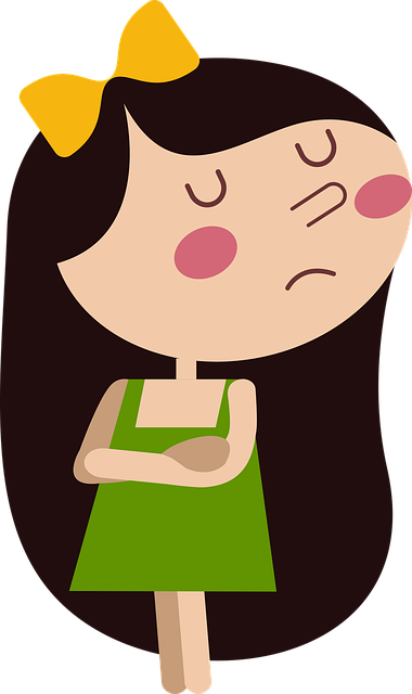 Free sad girl unhappy vector