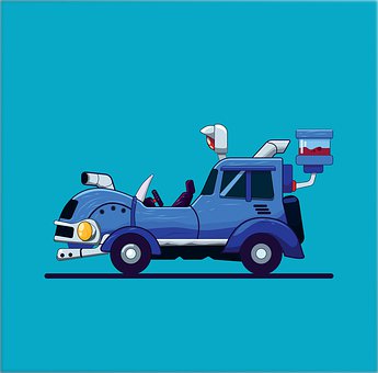 Extraño, Zapatos, Coche, Vehículo, Azul